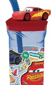 Disney Cars Vannflaske 3D Figur Tumbler 360 Ml