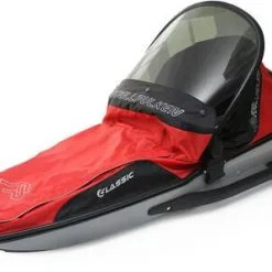 Fjellpulken Barnepulk Komplett, Rød/Svart/Grå