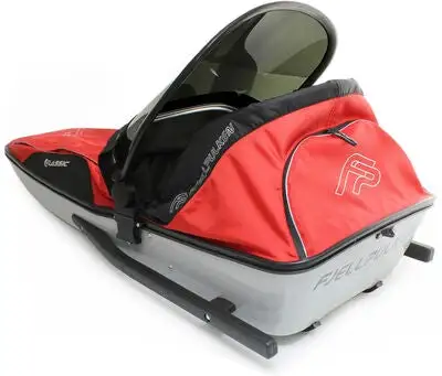 Fjellpulken Barnepulk Komplett, Rød/Svart/Grå 2 Fjellpulken Barnepulk Komplett, Rød/Svart/Grå - Bilde 2