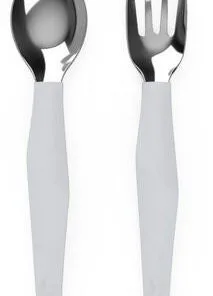 Everyday Baby Bestikk 2-pack, Quiet Grey