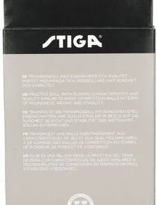 STIGA Bordtennisball Training ABS 6-pack, Hvit -FRITIDSHJØRNET Butikk 1110 2610 06 1383 4a
