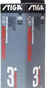 STIGA Baller Bordtennis Perform ABS 3-X 3-Pack