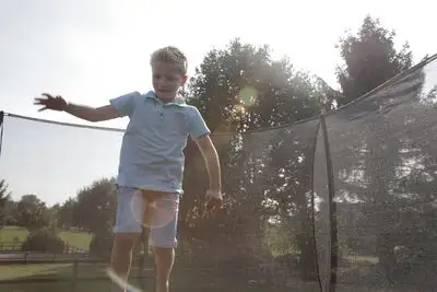 EXIT Silhouette Trampoline 366cm, Black 3 EXIT Silhouette Trampoline 366cm, Black - Bilde 3