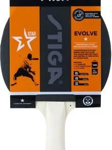 Stiga Bordtennisracket 1-star Evolve -FRITIDSHJØRNET Butikk 1211 8318 01 1383 4a