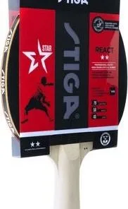 Stiga Bordtennisracket 2-star React -FRITIDSHJØRNET Butikk 1212 8418 01 1383 4b