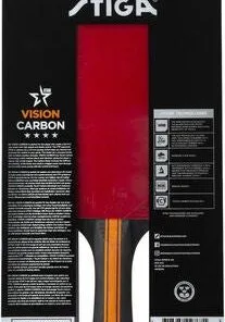Stiga Bordtennisracket 4-star Vision Carbon -FRITIDSHJØRNET Butikk 1214 3218 35 1383 4b