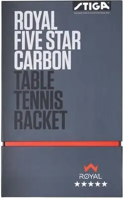 Stiga Bordtennisracket ROYAL 5-star CARBON 4 Stiga Bordtennisracket ROYAL 5-star CARBON - Bilde 4