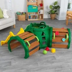 KidKraft Hideout Hollow Tunnel Climber Lekestativ