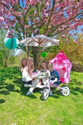 Woodlii Piknikbord Med Parasoll 7 Woodlii Piknikbord Med Parasoll - Bilde 7