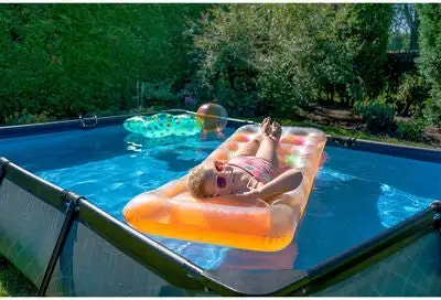 EXIT Svømmebasseng Filterpumpe 300x200x65 Cm, Grått 3 EXIT Svømmebasseng Filterpumpe 300x200x65 Cm, Grått - Bilde 3