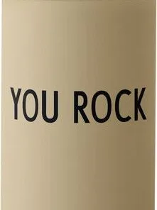 Design Letters Termoskrus You Rock, Beige