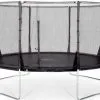 Plum 14ft Space Zone II Telescopic Trampoline Inkl. Sikkerhetsnett 426 Cm