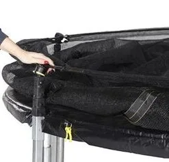 Plum 14ft Space Zone II Telescopic Trampoline Inkl. Sikkerhetsnett 426 Cm -FRITIDSHJØRNET Butikk 30239 3653 4a