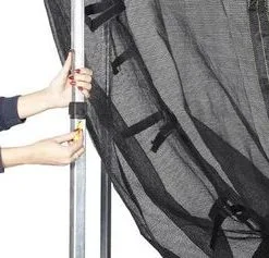 Plum 14ft Space Zone II Telescopic Trampoline Inkl. Sikkerhetsnett 426 Cm -FRITIDSHJØRNET Butikk 30239 3653 4b