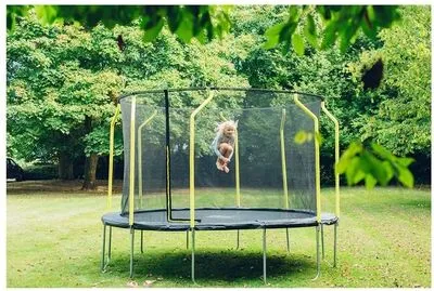 Plum Wave Trampoline Inkl. Sikkerhetsnett 427 Cm 2 Plum Wave Trampoline Inkl. Sikkerhetsnett 427 Cm - Bilde 2