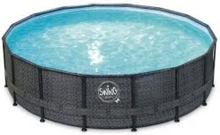 Swing Pools Elite Wicker Basseng 488 Cm