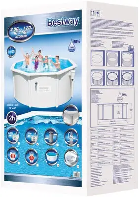 Bestway Hydrium Steel Wall Pool 300 3 Bestway Hydrium Steel Wall Pool 300 - Bilde 3