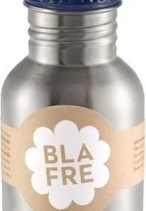 Blafre Matboks Blomster & Stålflaske 300 Ml, Mørkeblå -FRITIDSHJØRNET Butikk 4571 2724 1 3