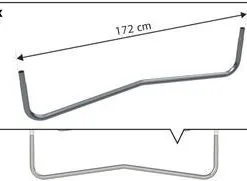 BERG Reservedel Favoritt W-Leg 430 172 Cm