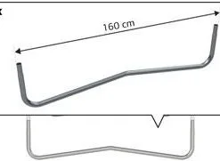 BERG Reservedel Favorit W-ben 380 160 Cm