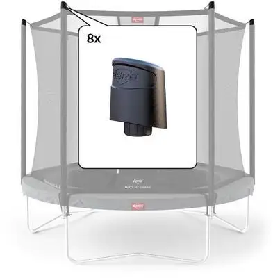 BERG Reservedel Safety Net Comfort Topphetter, 8 Stk 1 BERG Reservedel Safety Net Comfort Topphetter, 8 Stk