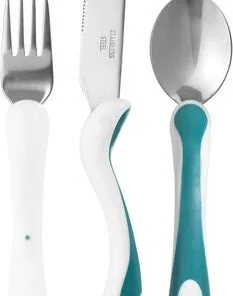 Bambino Eat Like A Pro! Barnebestikk, Turkis