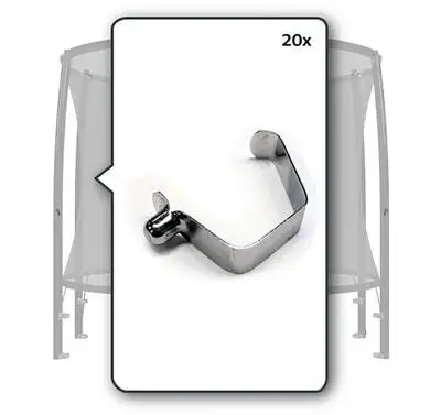 BERG Reservedel Spring Vinkeljern 20 Stk 1 BERG Reservedel Spring Vinkeljern 20 Stk