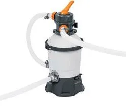 Bestway Power Steel Basseng Med Sandfilterpumpe 404 X 201 -FRITIDSHJØRNET Butikk 56442 2106 4c