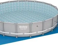 Bestway Power Steel Swim Vista Series Basseng Med Tilbehør Ø488 -FRITIDSHJØRNET Butikk 56725 2106 4c