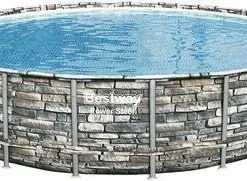 Bestway Power Steel Basseng Med Tilbehør 671 X 132