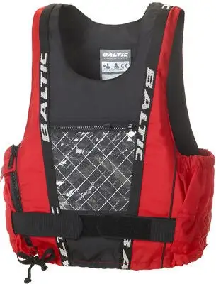 Baltic Dinghy Pro Redningsvest 40-50 Kg, Rød/Svart 1 Baltic Dinghy Pro Redningsvest 40-50 Kg, Rød/Svart