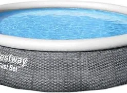 Bestway Fast Set Basseng Med Tilbehør Ø396