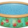 Bestway Fast Set Paradise Palms Basseng Med Tilbehør 457 X 84