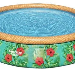 Bestway Fast Set Paradise Palms Basseng Med Tilbehør 457 X 84