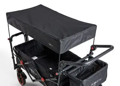 North 13.5 Transporter Vogn, Black/Grey 20 North 13.5 Transporter Vogn, Black/Grey - Bilde 20