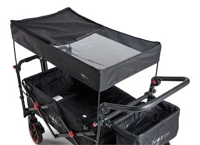 North 13.5 Transporter Vogn, Black/Grey 19 North 13.5 Transporter Vogn, Black/Grey - Bilde 19