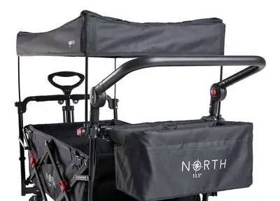 North 13.5 Transporter Vogn, Black/Grey 16 North 13.5 Transporter Vogn, Black/Grey - Bilde 16