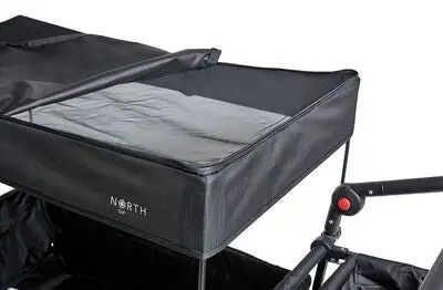 North 13.5 Transporter Vogn, Black/Grey 15 North 13.5 Transporter Vogn, Black/Grey - Bilde 15