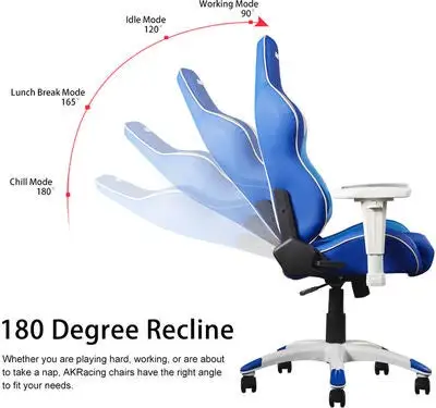 AKRacing California Tahoe Gamingstol, Blå 2 AKRacing California Tahoe Gamingstol, Blå - Bilde 2