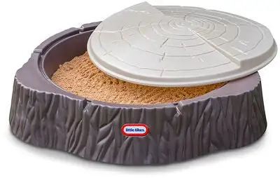 Little Tikes Sandkasse Med Lokk Woodland 1 Little Tikes Sandkasse Med Lokk Woodland