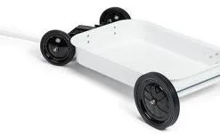 Alex's Garage Trillevogn, Hvit -FRITIDSHJØRNET Butikk 71601 WHITE 2937 4d