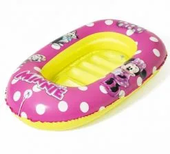 Bestway Minnie Flytemadrass, Rosa/Gul