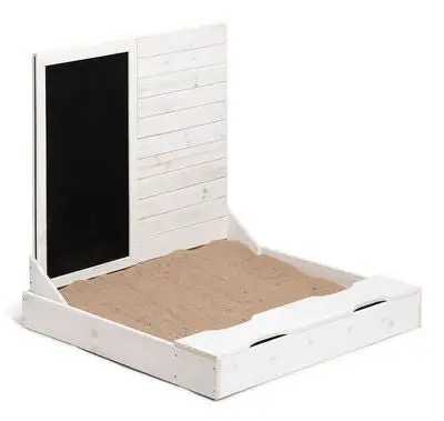 Woodlii Sandkasse Med Krittavle, Hvit 5 Woodlii Sandkasse Med Krittavle, Hvit - Bilde 5