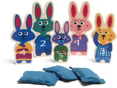 BS Toys Bean Bag Bunnies Kastespill 2 BS Toys Bean Bag Bunnies Kastespill - Bilde 2