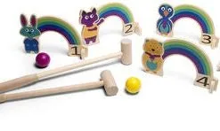 BS Toys Crocket Rainbow Spill 9 BS Toys Crocket Rainbow Spill -FRITIDSHJØRNET Butikk GA383 4031 4