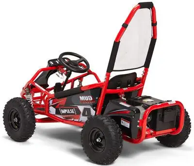 Impulse Electric Go Kart 1000W, Rød 2 Impulse Electric Go Kart 1000W, Rød - Bilde 2