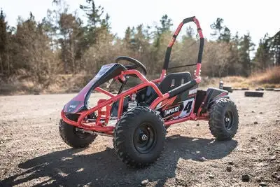 Impulse Electric Go Kart 1000W, Rød 4 Impulse Electric Go Kart 1000W, Rød - Bilde 4