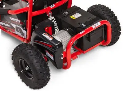 Impulse Electric Go Kart 1000W, Rød 10 Impulse Electric Go Kart 1000W, Rød - Bilde 10