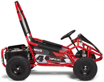 Impulse Electric Go Kart 1000W, Rød 12 Impulse Electric Go Kart 1000W, Rød - Bilde 12