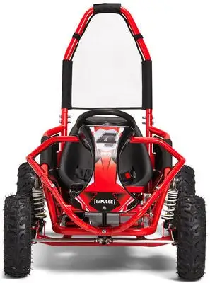Impulse Electric Go Kart 1000W, Rød 13 Impulse Electric Go Kart 1000W, Rød - Bilde 13